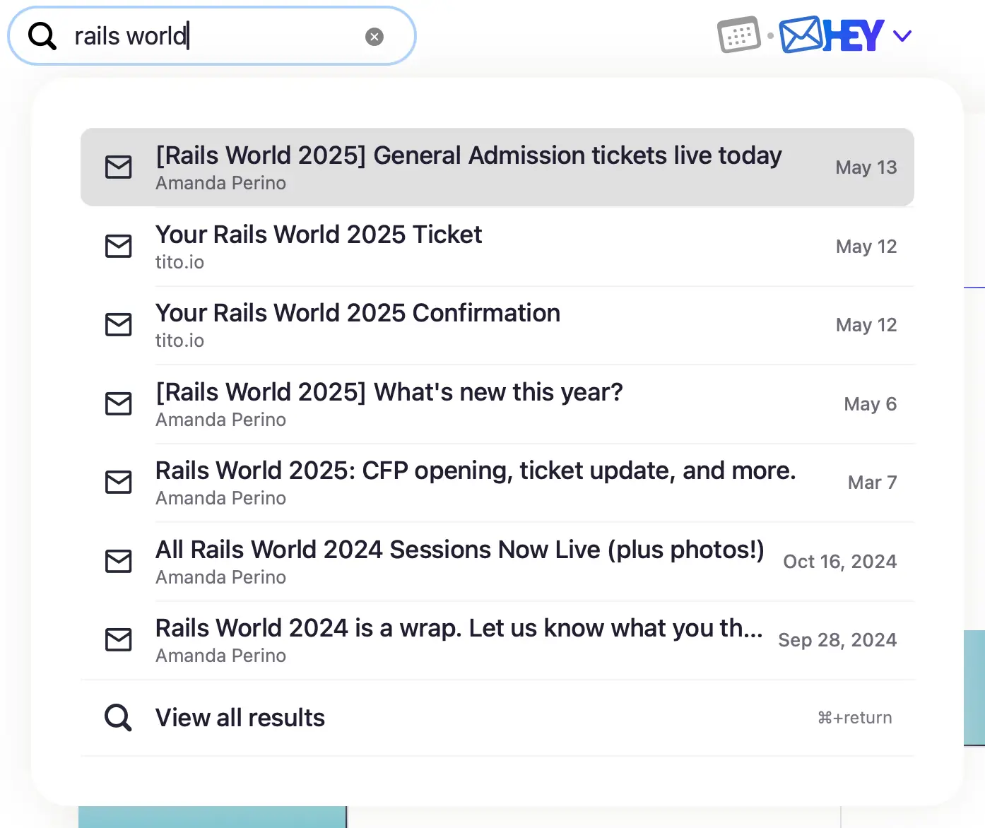 Search is now up to 7x faster